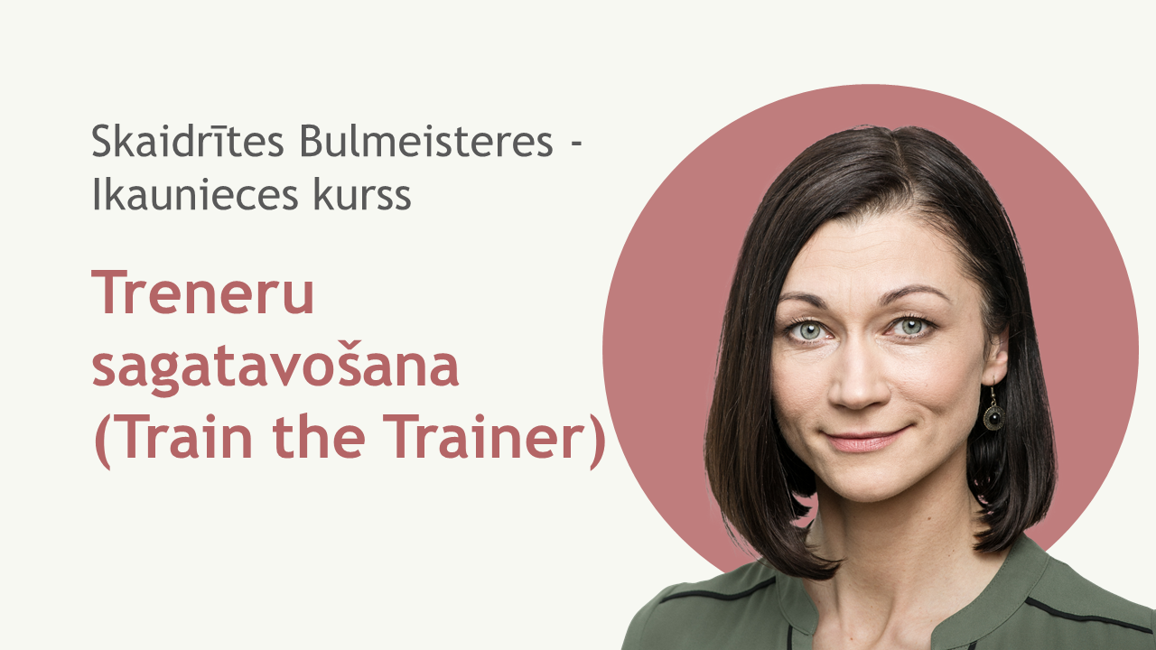 Treneru sagatavošana (Train the Trainer)