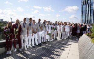 Read more about the article Trešo Eiropas spēļu sportistu svinīgā sveikšana